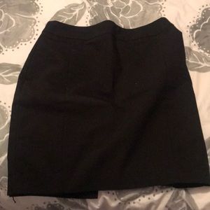 Black pencil skirt